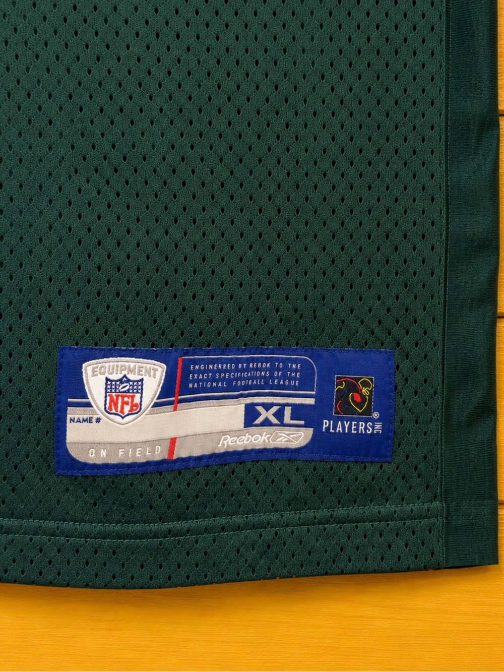 Vintage NFL Reebok  Green Bay Packer #4 Brett Favre XL Jersey - Picture 4 of 4